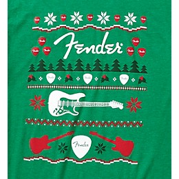 Fender Exclusive Holiday T-Shirt X Large Green