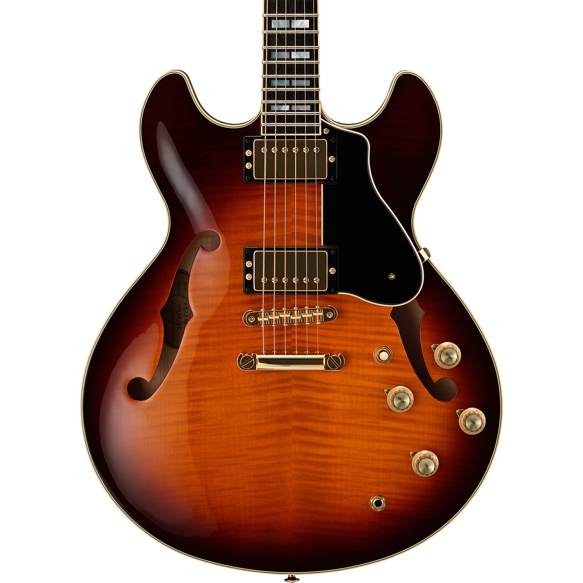 praktiseret Forkert Eksempel Yamaha SA2200 Semi-Hollow Electric Guitar Brown | Guitar Center