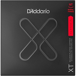 D'Addario XT Silver Plated Copper Classical Strings, Normal Tension, 28-44w