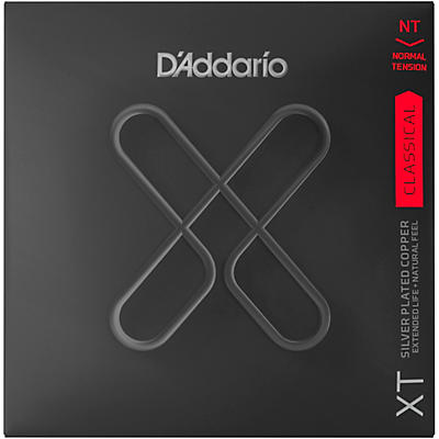 D'addario Xt Silver Plated Copper Classical Strings, Normal Tension, 28-44W for sale