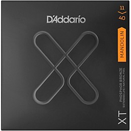 D'Addario XT Phosphor Bronze Mandolin Strings, Medium, 11-40