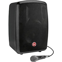 Open Box Harbinger RoadTrip 25 8" Battery-Powered Portable Speaker With Bluetooth and Microphone Level 1  Black