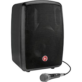 Harbinger RoadTrip 25 8" Battery-Powered Portable Speaker With Bluetooth and Microphone Black