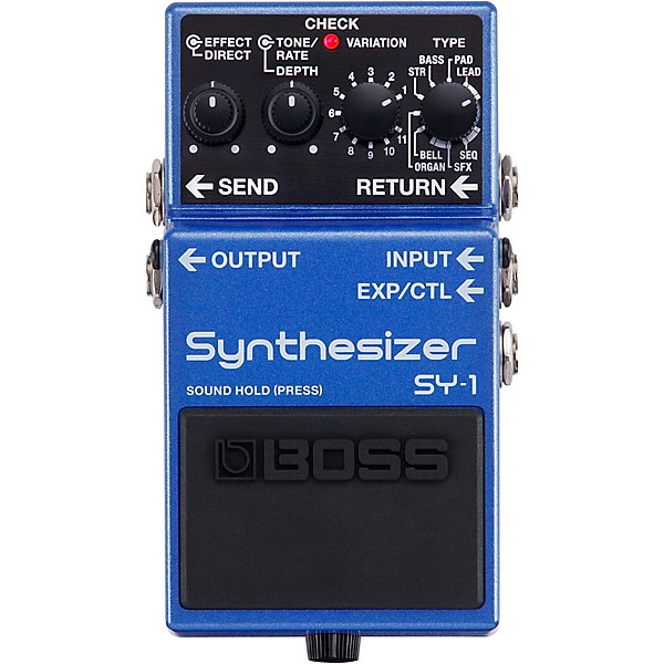 Open Box BOSS SY-1 Synthesizer Effects Pedal Level 1