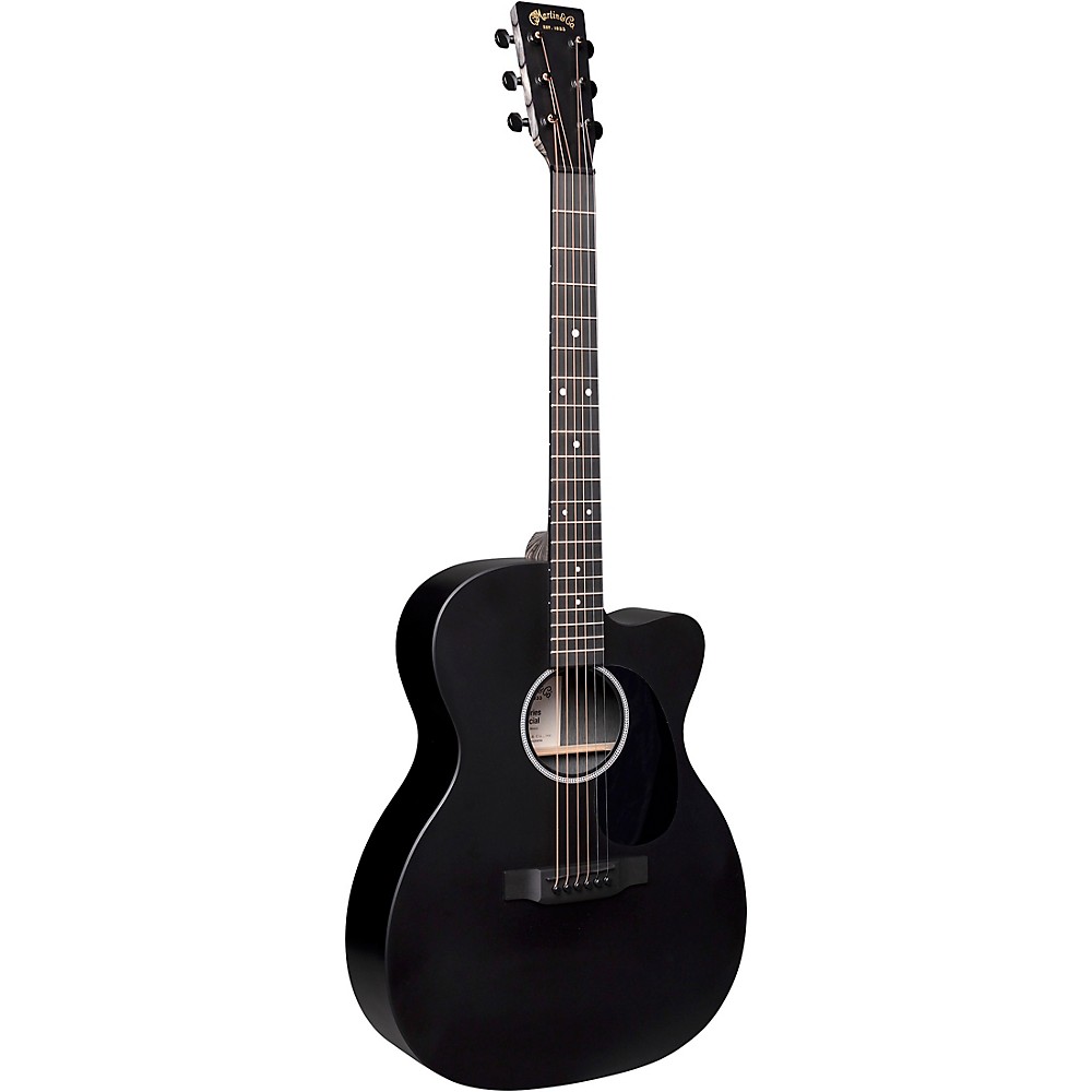 Martin Special X Series Style 000 Cutaway Sized Acoustic-Electric Guitar Black