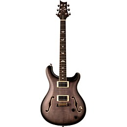 Open Box PRS SE Hollowbody II Electric Guitar Level 2 Charcoal Burst 197881089214