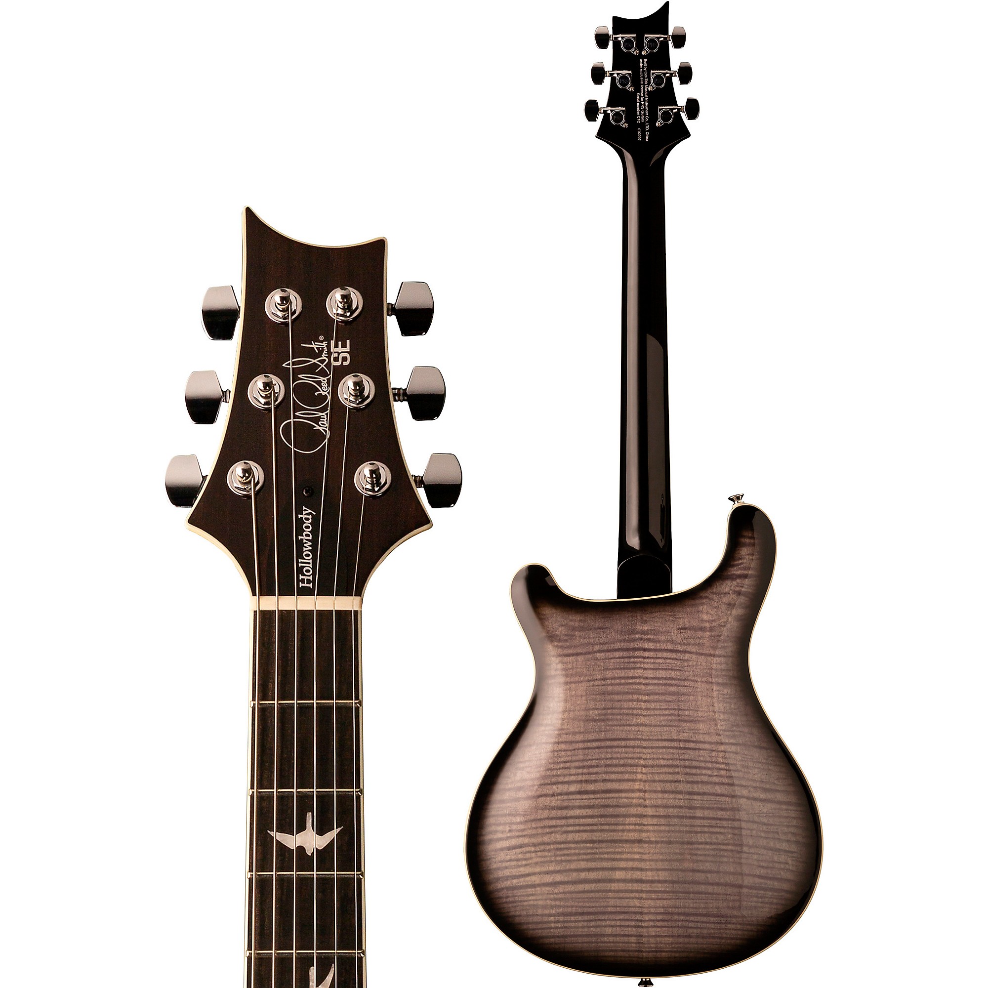 PRS SE Hollowbody II - Charcoal Burst