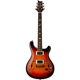 PRS SE Hollowbody II Electric Guitar Tri Color Sunburst