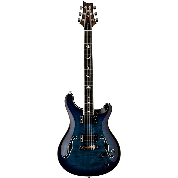PRS SE Hollowbody II Electric Guitar Faded Blue Burst