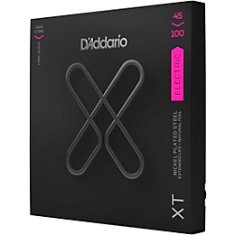 D'Addario XT Electric Bass Coated Nickel, Regular Light Long Scale 45-100