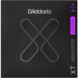 D'Addario XT Nickel Plated Steel Electric Guitar Coated Strings Medium (.011-.049)