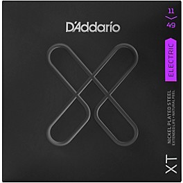 D'Addario XT Nickel Plated Steel Electr... D'Addario XT Nickel Plated Steel Electric Guitar Coated Strings Medium (.011-.049)