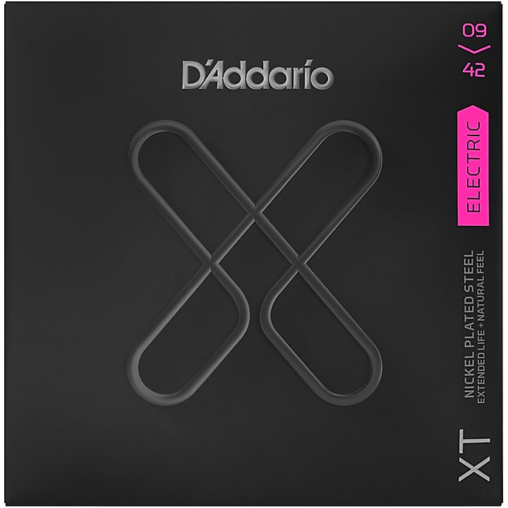 D'Addario XT Nickel-Plated Steel Electric Guitar Coated Strings