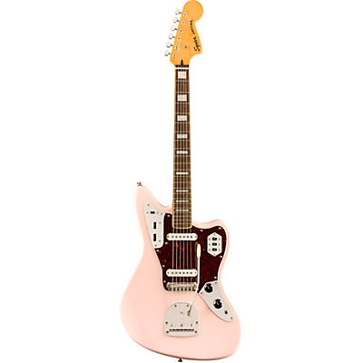 Squier Classic Vibe '70S Jaguar Limited-Edition Electric Guitar Shell Pink for sale
