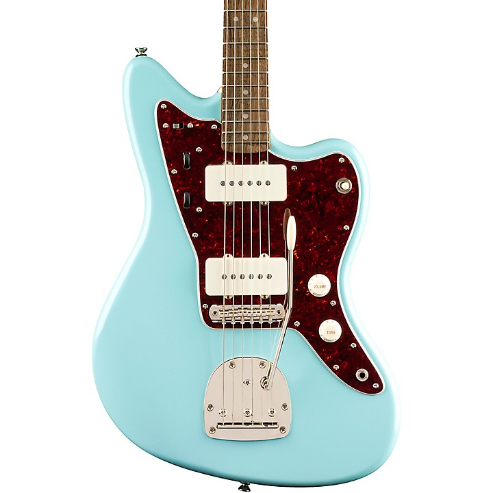 Squier Classic Vibe '60s Jazzmaster Limited-Edition Electric Guitar (Daphne Blue)