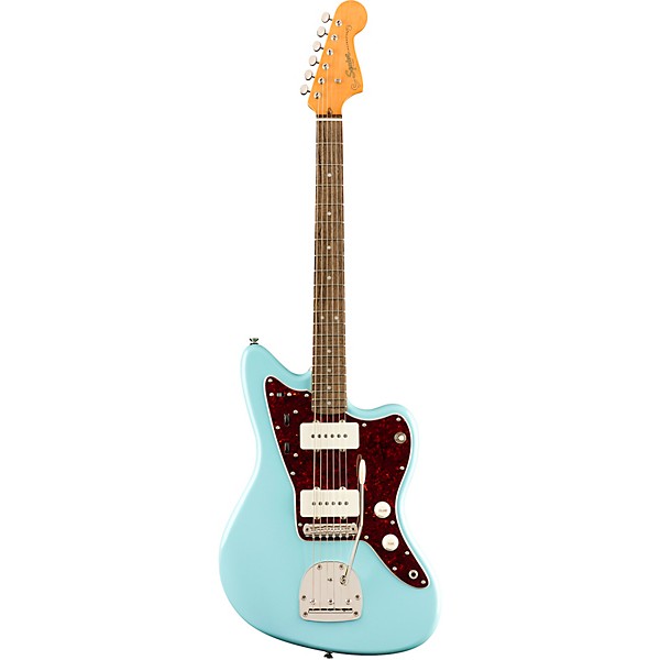 Open Box Squier Classic Vibe '60s Jazzmaster Limited Edition Electric Guitar Level 2 Daphne Blue 194744172014