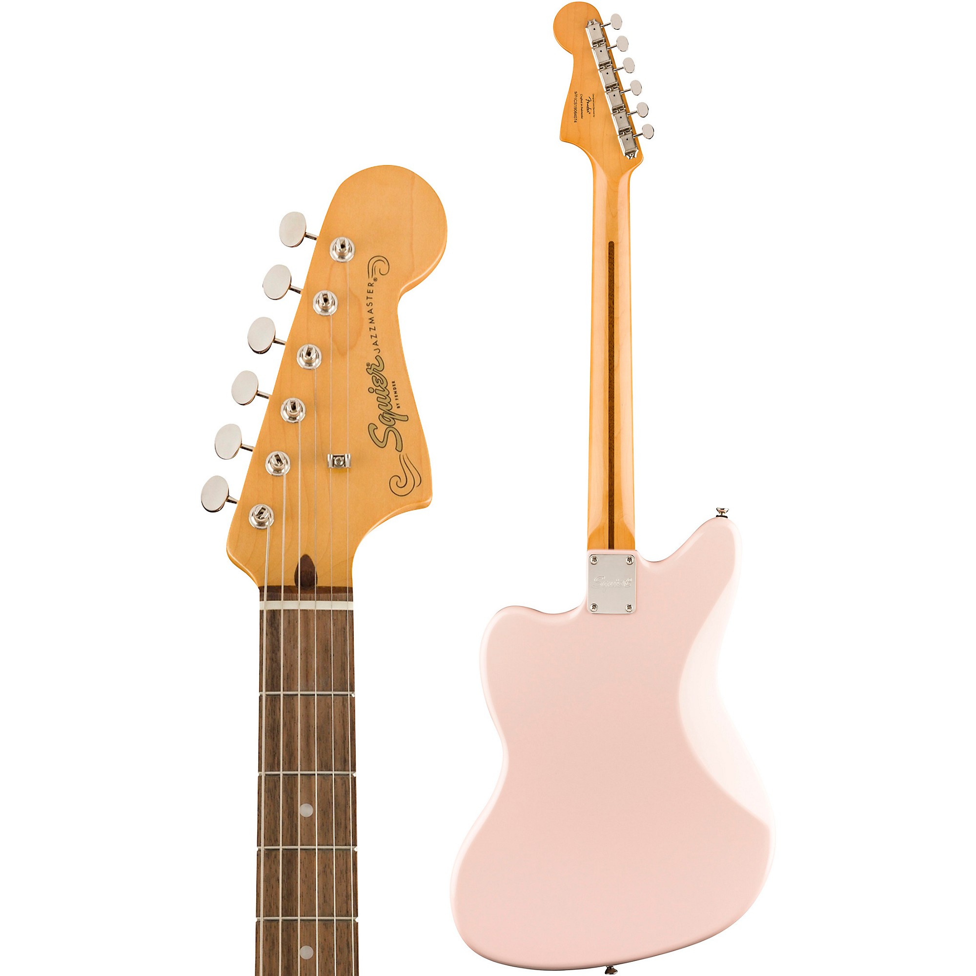 Squier Classic Vibe '60s Jazzmaster Limited-Edition Electric Guitar Shell  Pink | Guitar Center