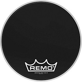 Remo Ebony Ambassador Crimplock Bass Drum Head 26 in. Remo Ebony Ambassador Crimplock Bass Drum Head 14 in.