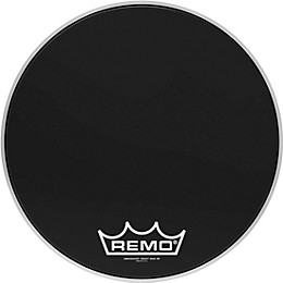 Remo Ebony Ambassador Crimplock Bass Drum Head 18 in.