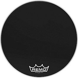 Remo Ebony Ambassador Crimplock Bass Drum Head 28 in. Remo Ebony Ambassador Crimplock Bass Drum Head 22 in.