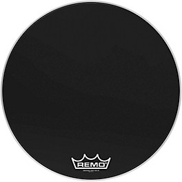 Remo Ebony Ambassador Crimplock Bass Drum Head 28 in. Remo Ebony Ambassador Crimplock Bass Drum Head 26 in.