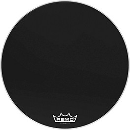 Remo Ebony Ambassador Crimplock Bass Drum Head 16 in. Remo Ebony Ambassador Crimplock Bass Drum Head 30 in.