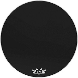 Remo Ebony Ambassador Crimplock Bass Drum Head 32 in.