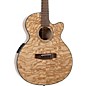Open Box Mitchell MX430-QAB-NAT Exotic Series Acoustic-Electric Quilted Ash Burl Level 1 Quilted Ash Burl Natural thumbnail