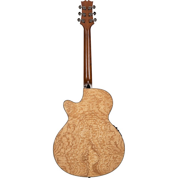 Mitchell MX430QAB Exotic Series Acoustic-Electric Quilted Ash Burl Natural