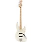 Squier Affinity Jazz Bass Limited Edition Pack with Fender Rumble 15W Bass Combo Amp Olympic White