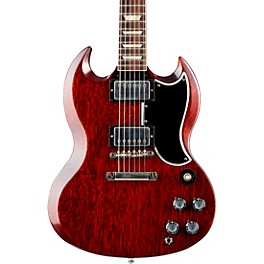 Gibson Custom 1961 Les Paul SG Standard Reissue Stop-Bar VOS Electric Guitar Cherry Red