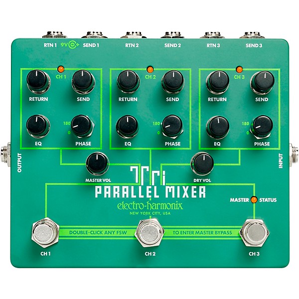 Electro-Harmonix Tri Parallel Mixer Pedal