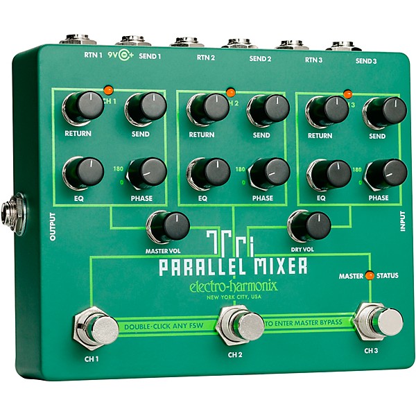Electro-Harmonix Tri Parallel Mixer Pedal