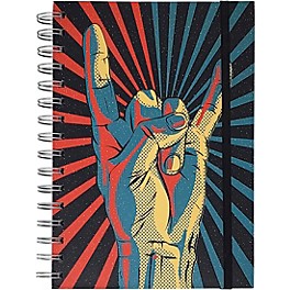 Pyramid America Rock On! Hand Starburst Premium Journal