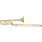 Blessing BTB1488 Performance Series Bb/F Large Bore Rotor Trombone Outfit with Closed Wrap Clear Lacquer Yellow Brass Bell thumbnail
