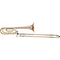 Blessing BTB1488 Performance Series Bb/F Large Bore Rotor Trombone Outfit with Closed Wrap Clear Lacquer Rose Brass Bell thumbnail