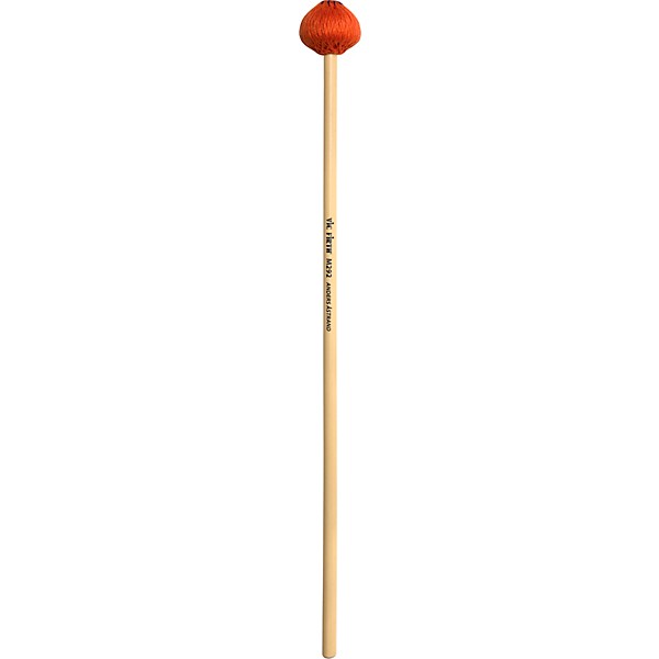 Vic Firth Anders Astrand Signature Rattan Handle Mallet Medium Orange Cord