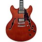 D'Angelico Premier Series DC Boardwalk Semi-Hollow Electric Guitar with Seymour Duncan Humbuckers Walnut Stain thumbnail
