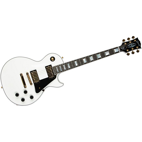 Gibson Custom Les Paul Custom Electric Guitar Alpine White