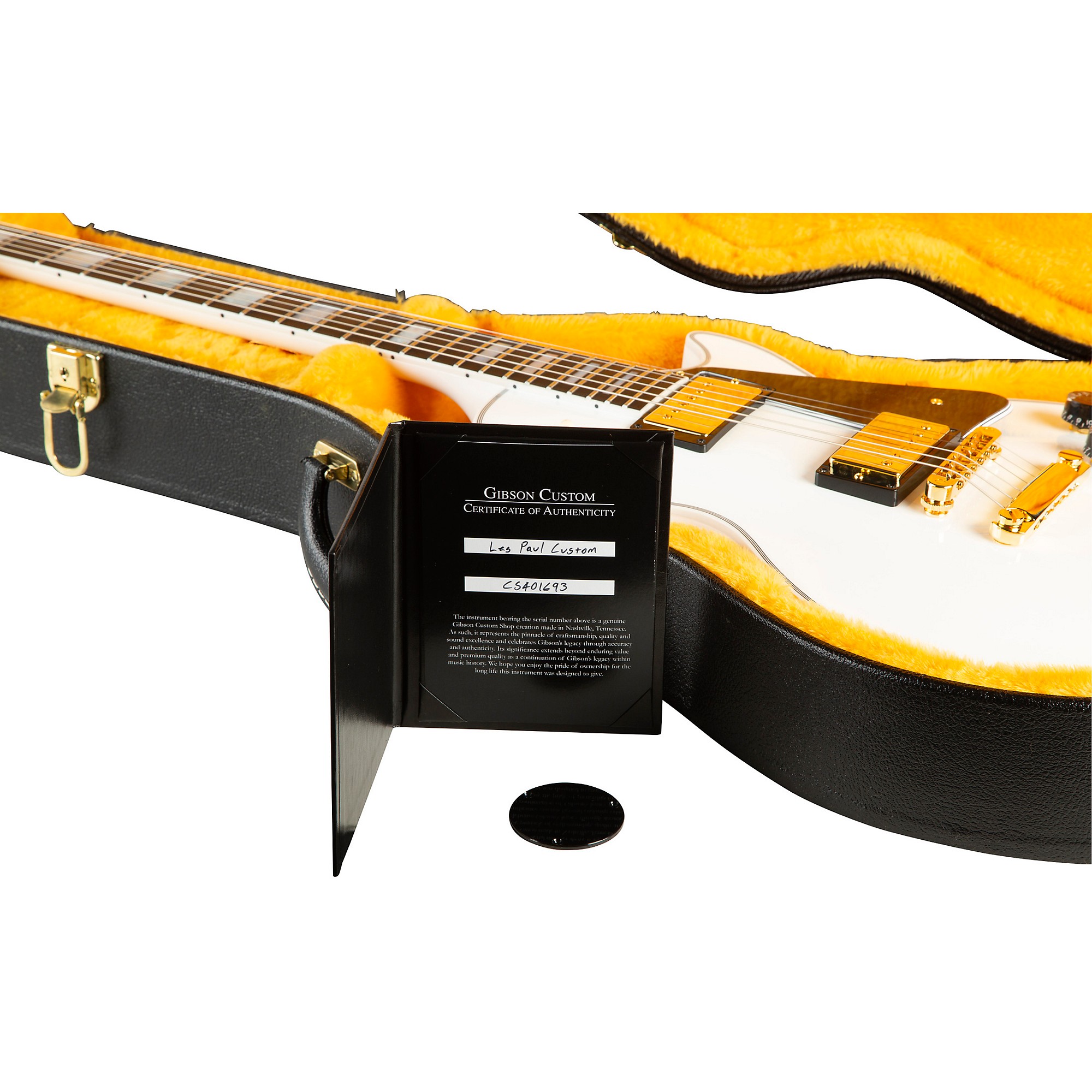 Open Box Gibson Custom Les Paul Custom Electric Guitar