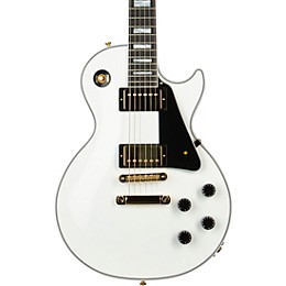 Gibson Custom Les Paul Custom Electric Guitar Alpine White