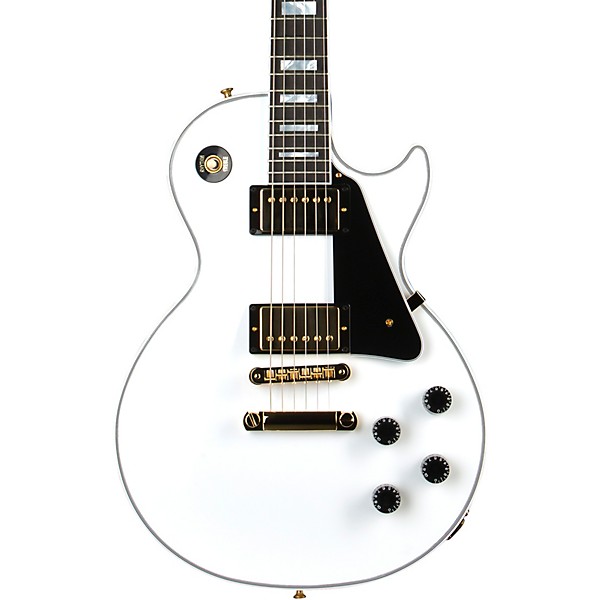 Gibson Custom Les Paul Custom Electric Guitar Alpine White