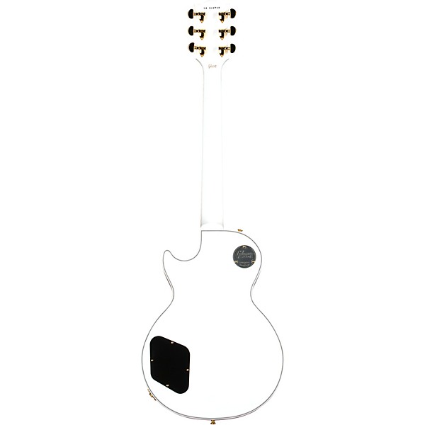 Gibson Custom Les Paul Custom Electric Guitar Alpine White