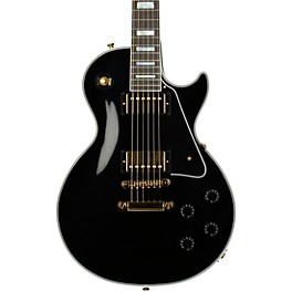 Gibson Custom Les Paul Custom Electric Guitar Ebony