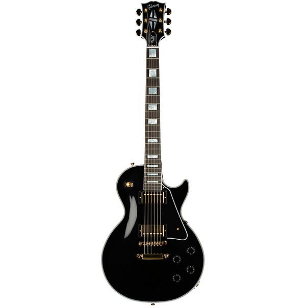 Gibson Custom Les Paul Custom Electric Guitar Ebony