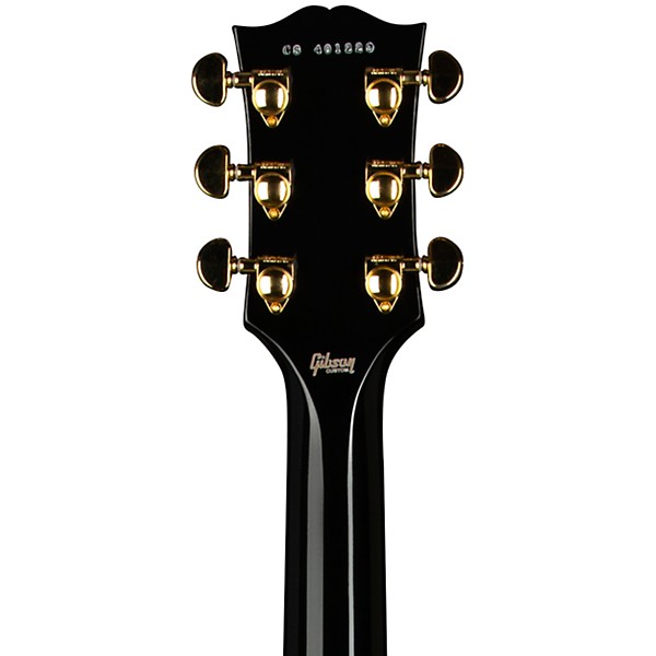 Gibson Custom Les Paul Custom Electric Guitar Ebony