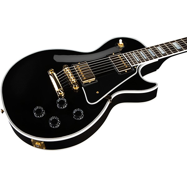 Gibson Custom Les Paul Custom Electric Guitar Ebony