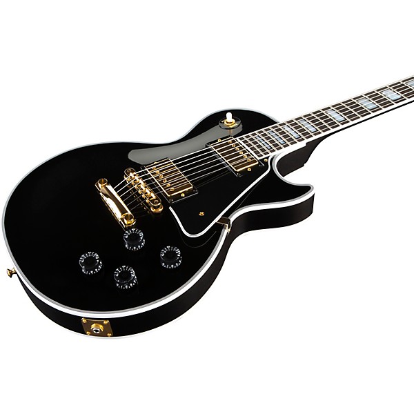 Gibson Custom Les Paul Custom Electric Guitar Ebony