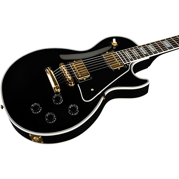 Gibson Custom Les Paul Custom Electric Guitar Ebony