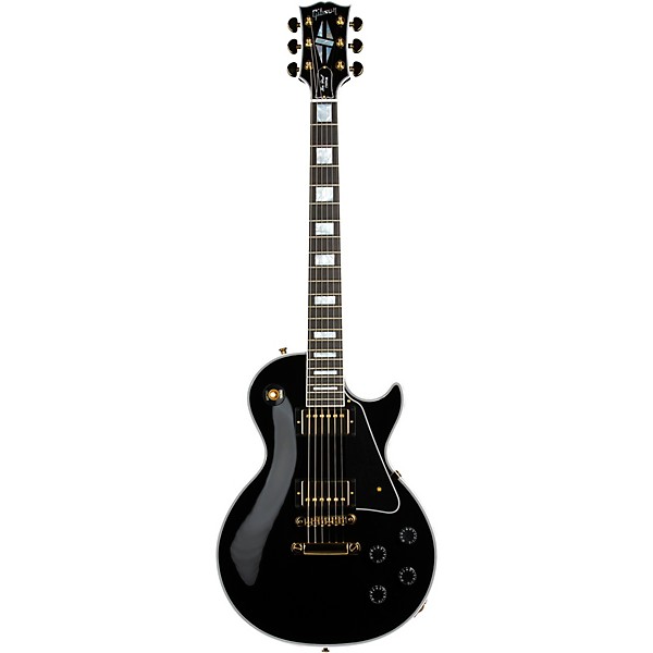 Gibson Custom Les Paul Custom Electric Guitar Ebony